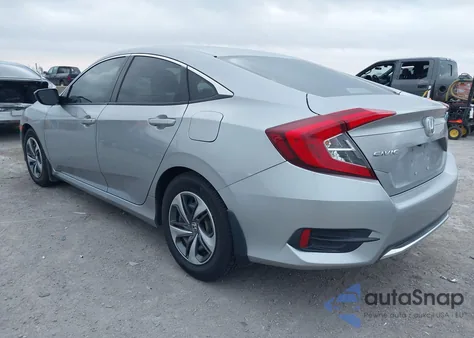 2020 Honda Civic Lx из США, поврежденный, VIN 19XFC2F6XLE017263
